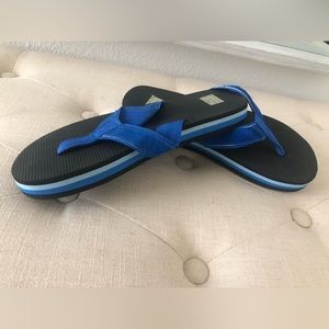 Vintage 1980’s blue flip flop NEW